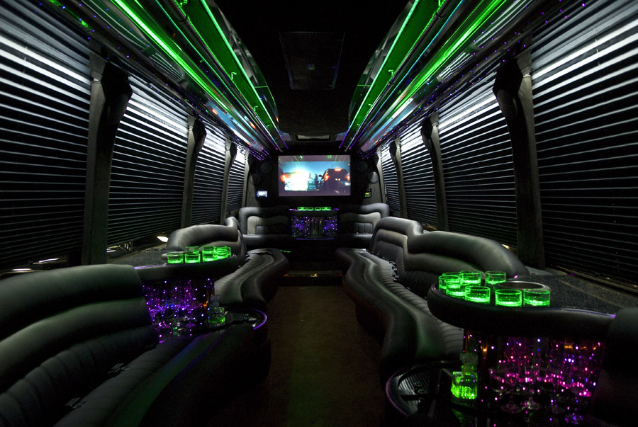 Limo Bus, Luxury Bus, Luxury Buses, Limousine Bus